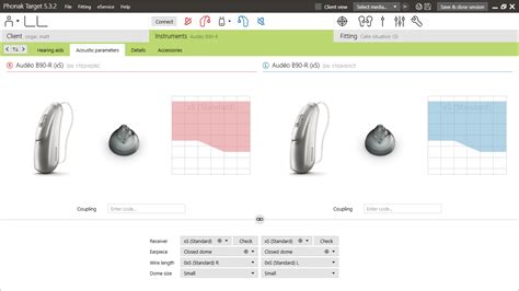 Benefits Creates an easy and effective way of incorporating verification into the fitting process. . Phonak hearing aid programming software